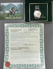 ROLEX Gent's Wristwatch 16030 1984 STAINLESS OYSTER PERPETUAL DATEJUST FULL SET